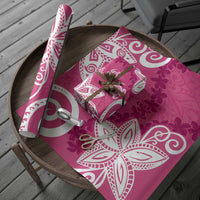 Polynesia Wrapping Paper Pink Tribal Turtle Floral Pattern - Polynesian Pride