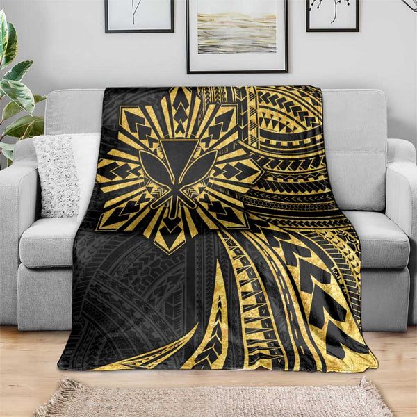 Hawaii Beach Blanket Kanaka Maoli Tribal Pattern main image 0