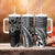 Hawaii And Philippines Tumbler With Handle Kanaka Maoli With Tribal Sun Together Black