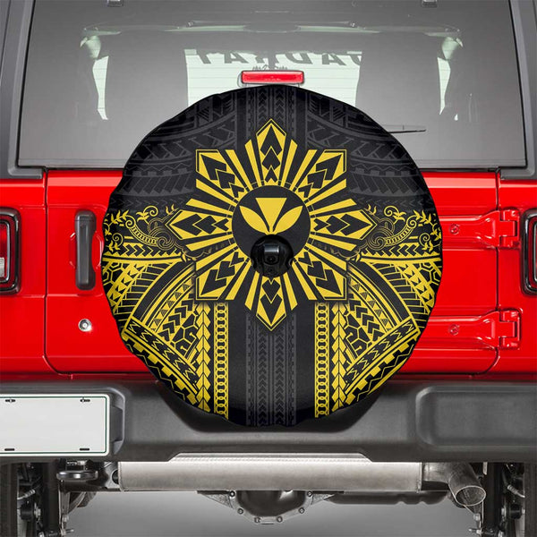 Hawaii Surfing Polynesian Spare Tire Cover Unique Style - Purple LT8 main image 0