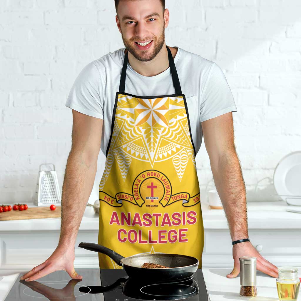 Anastasis College Apron Tonga Ngatu Pattern - Polynesian Pride