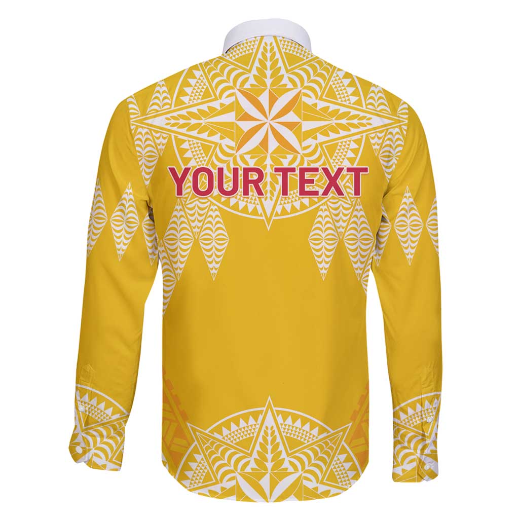 Personalised Anastasis College Family Matching Off Shoulder Short Dress and Hawaiian Shirt Tonga Ngatu Pattern - Polynesian Pride