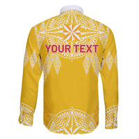 Personalised Anastasis College Family Matching Short Sleeve Bodycon Dress and Hawaiian Shirt Tonga Ngatu Pattern - Polynesian Pride