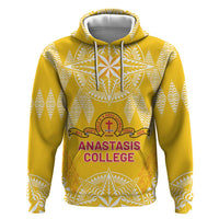 Personalised Anastasis College Hoodie Tonga Ngatu Pattern - Polynesian Pride