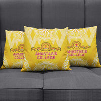 Anastasis College Pillow Cover Tonga Ngatu Pattern - Polynesian Pride