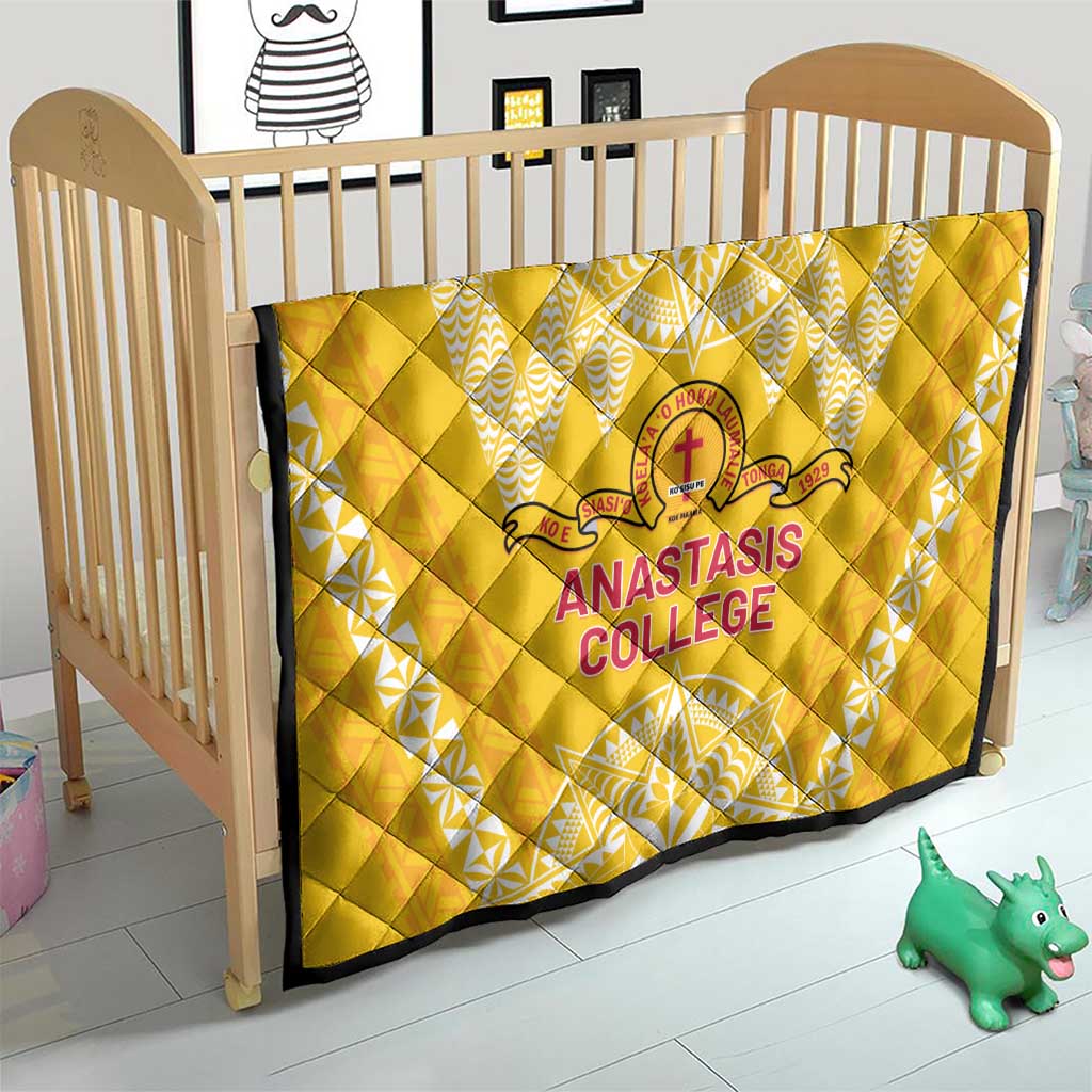 Anastasis College Quilt Tonga Ngatu Pattern - Polynesian Pride