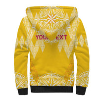 Personalised Anastasis College Sherpa Hoodie Tonga Ngatu Pattern LT05 - Polynesian Pride