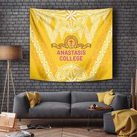 Anastasis College Tapestry Tonga Ngatu Pattern - Polynesian Pride