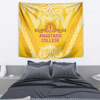 Anastasis College Tapestry Tonga Ngatu Pattern - Polynesian Pride