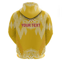 Personalised Anastasis College Zip Hoodie Tonga Ngatu Pattern LT05 - Polynesian Pride