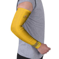 Tonga Anastasis College Arm Sleeves Tongan Ngatu Kupesi Pattern LT05 - Polynesian Pride