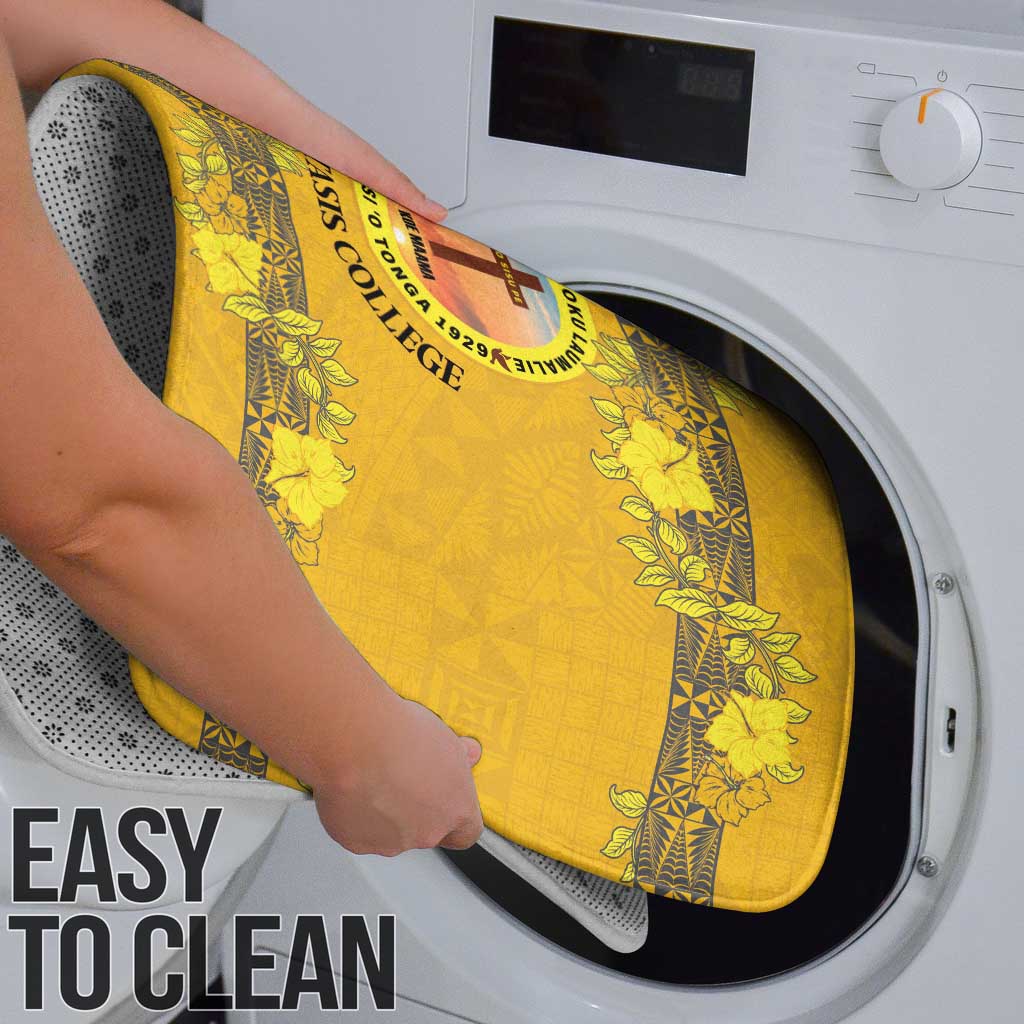 Tonga Anastasis College Bathroom Set Tongan Ngatu Kupesi Pattern - Polynesian Pride