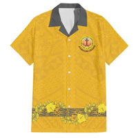 Tonga Anastasis College Family Matching Puletasi and Hawaiian Shirt Tongan Ngatu Kupesi Pattern - Polynesian Pride