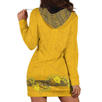 Tonga Anastasis College Hoodie Dress Tongan Ngatu Kupesi Pattern - Polynesian Pride
