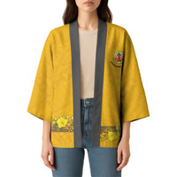 Tonga Anastasis College Kimono Tongan Ngatu Kupesi Pattern - Polynesian Pride