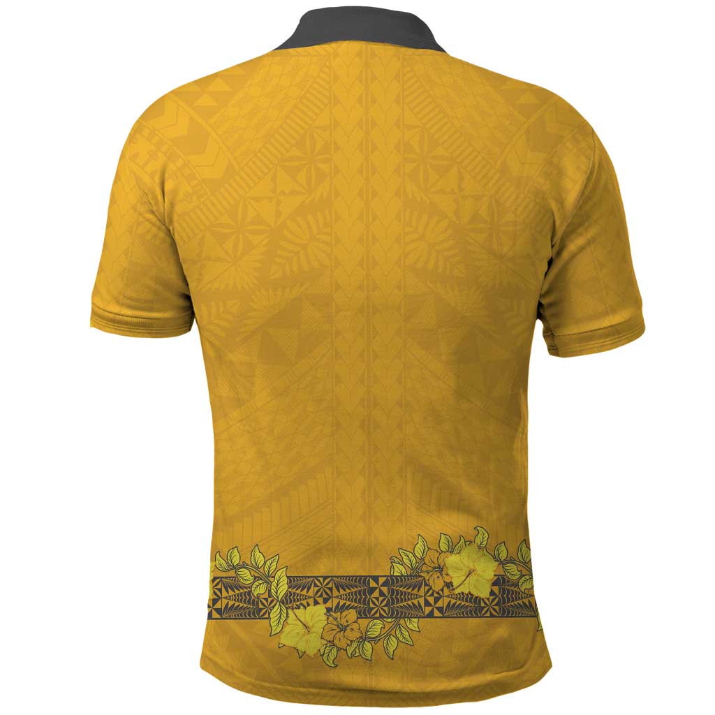 Tonga Anastasis College Polo Shirt Tongan Ngatu Kupesi Pattern - Polynesian Pride