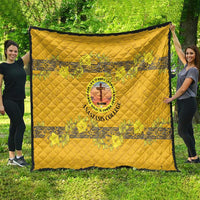 Tonga Anastasis College Quilt Tongan Ngatu Kupesi Pattern - Polynesian Pride