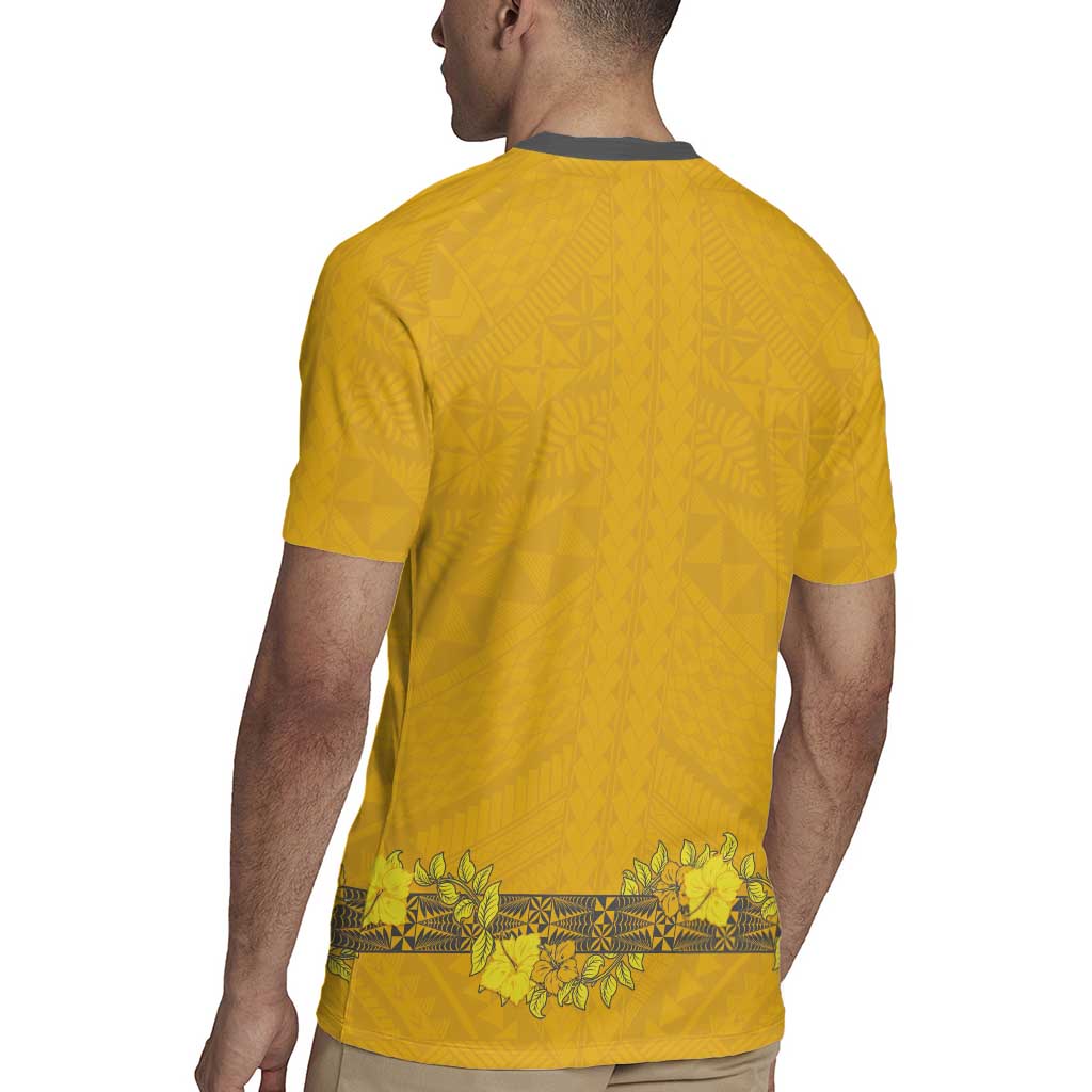 Tonga Anastasis College Rugby Jersey Tongan Ngatu Kupesi Pattern - Polynesian Pride