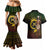 Personalised Vanuatu Custom Chiefs Day Couples Matching Mermaid Dress and Hawaiian Shirt Pig Tusk Simple Style LT05 - Polynesian Pride