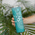 Cook Islands Skinny Tumbler Teal Hibiscus And Stars