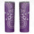 Cook Islands Skinny Tumbler Purple Hibiscus And Stars
