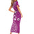 Cook Islands Family Matching Short Sleeve Bodycon Dress and Hawaiian Shirt Fandango Hibiscus And Stars
