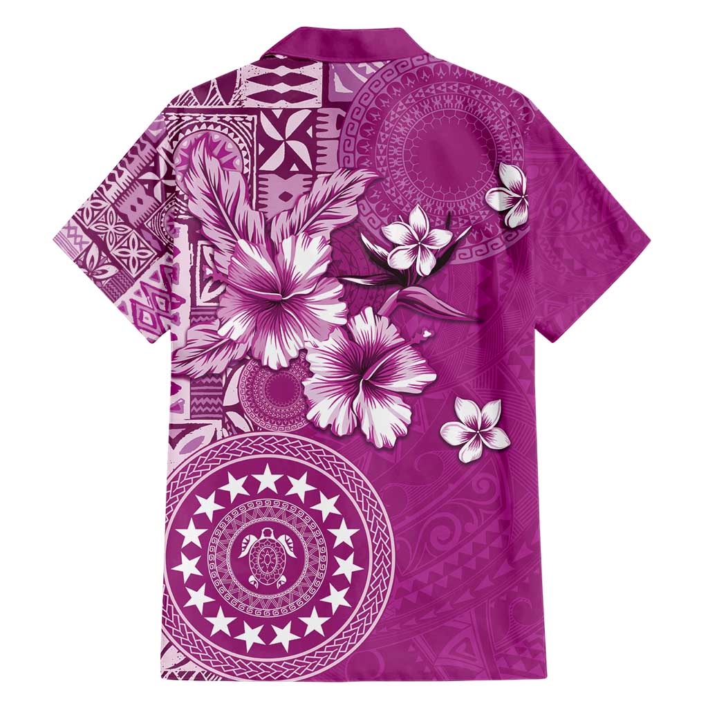 Cook Islands Hawaiian Shirt Fandango Hibiscus And Stars