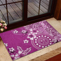 Cook Islands Rubber Doormat Fandango Hibiscus And Stars