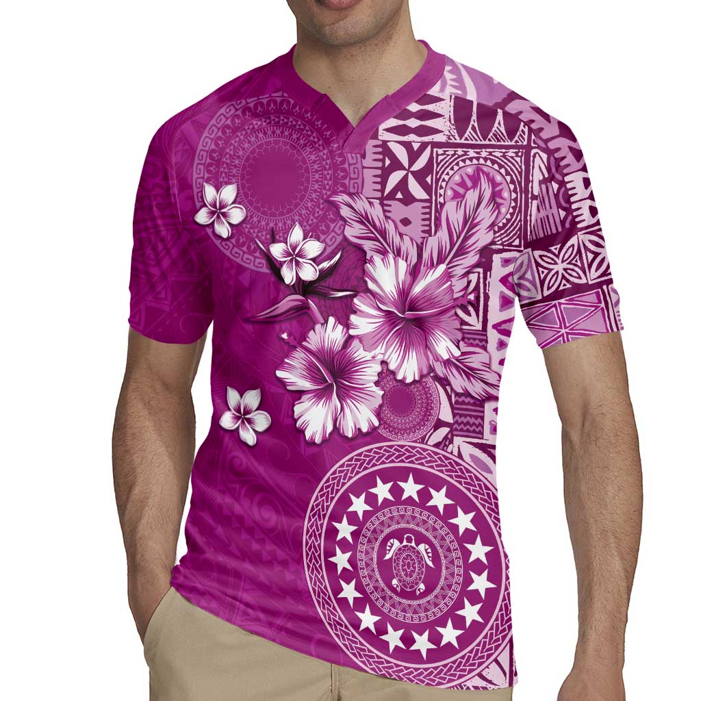 Cook Islands Rugby Jersey Fandango Hibiscus And Stars