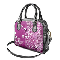 Cook Islands Shoulder Handbag Fandango Hibiscus And Stars