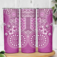 Cook Islands Skinny Tumbler Fandango Hibiscus And Stars
