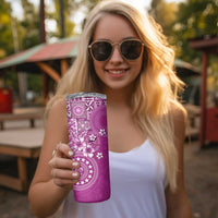 Cook Islands Skinny Tumbler Fandango Hibiscus And Stars