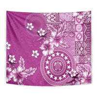 Cook Islands Tapestry Fandango Hibiscus And Stars