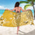 Cook Islands Sarong Yellow Hibiscus And Stars