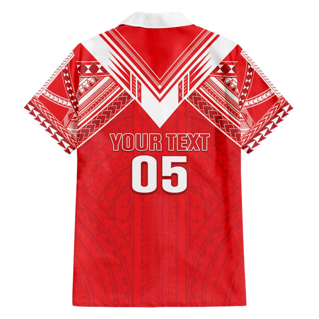 Custom Tahiti Football Family Matching Long Sleeve Bodycon Dress and Hawaiian Shirt Coat Of Arms Polynesian Tribal Pattern
