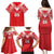 Custom Tahiti Football Family Matching Puletasi and Hawaiian Shirt Coat Of Arms Polynesian Tribal Pattern