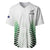 Custom New Zealand Fern Football Baseball Jersey Simple Style