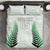 Custom New Zealand Fern Football Bedding Set Simple Style