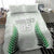 Custom New Zealand Fern Football Bedding Set Simple Style