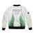 Custom New Zealand Fern Football Bomber Jacket Simple Style