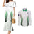 Custom New Zealand Fern Football Couples Matching Mermaid Dress and Long Sleeve Button Shirt Simple Style