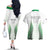 Custom New Zealand Fern Football Couples Matching Off The Shoulder Long Sleeve Dress and Hawaiian Shirt Simple Style