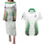 Custom New Zealand Fern Football Couples Matching Puletasi and Hawaiian Shirt Simple Style