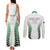 Custom New Zealand Fern Football Couples Matching Tank Maxi Dress and Long Sleeve Button Shirt Simple Style