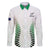 Custom New Zealand Fern Football Family Matching Off The Shoulder Long Sleeve Dress and Hawaiian Shirt Simple Style
