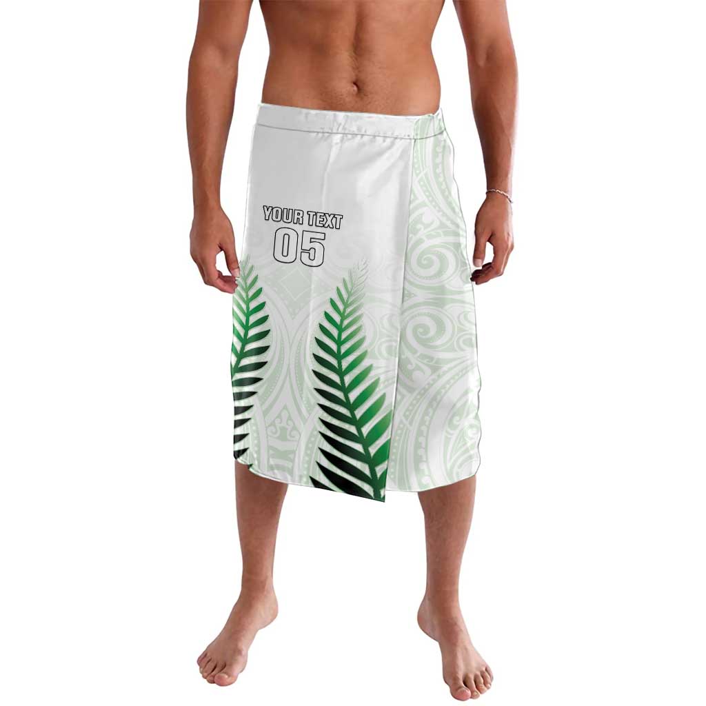 Custom New Zealand Fern Football Lavalava Simple Style