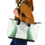 Custom New Zealand Fern Football Leather Tote Bag Simple Style