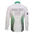 Custom New Zealand Fern Football Long Sleeve Button Shirt Simple Style