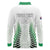 Custom New Zealand Fern Football Long Sleeve Polo Shirt Simple Style