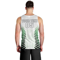 Custom New Zealand Fern Football Men Tank Top Simple Style